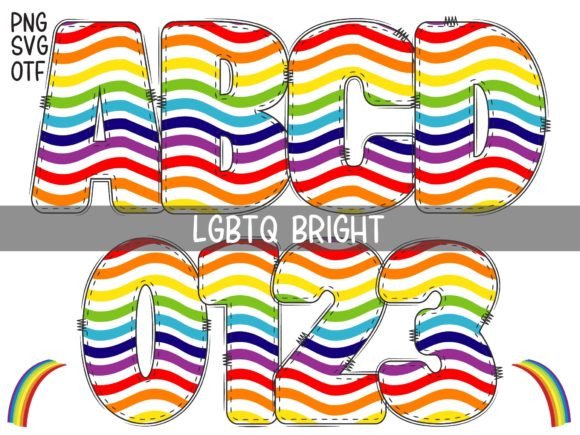 Boost Your Campaign with Lgbtq Bright Font