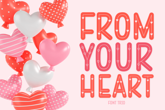 From Your Heart Font Review for Campaign Design