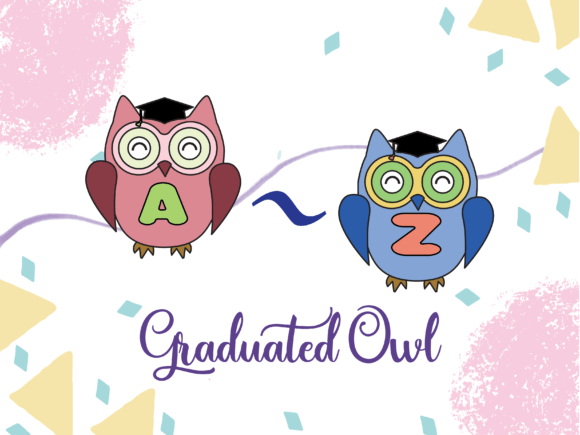 Graduated Owl: A Decorative Font for Bold Design Statements