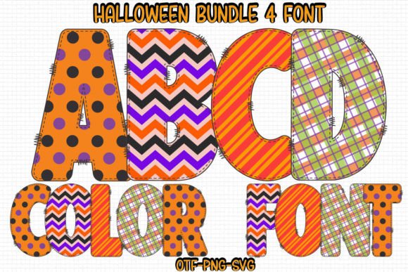 Halloween Alphabet: A Playful Font for Seasonal Editorial Projects