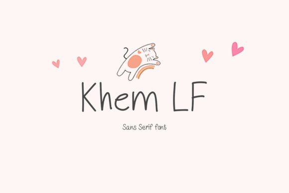 Khem Lf: A Playful Font for Polished Branding