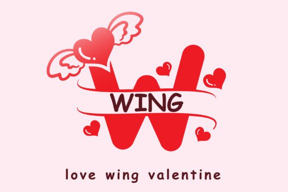 Love Wing Valentine: A Typography Boost for Your Campaigns