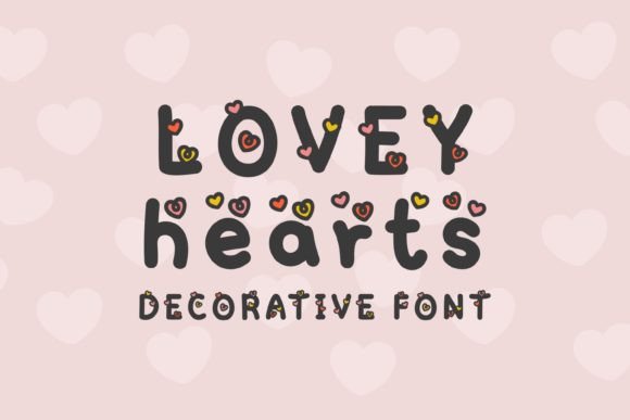 Lovey Hearts Font for a Cozy Brand Upgrade
