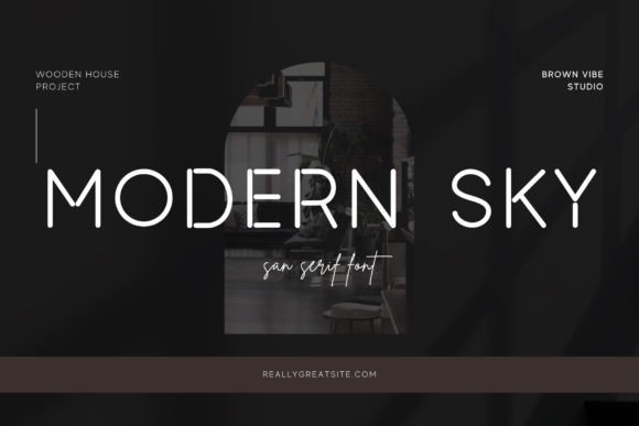 Modern Sky: A Designer’s Take on a Modern Typeface