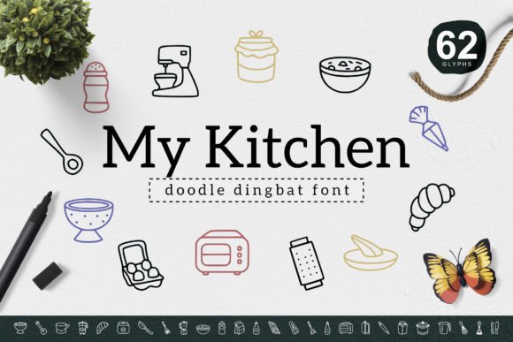 My Kitchen Font for Professional Branding