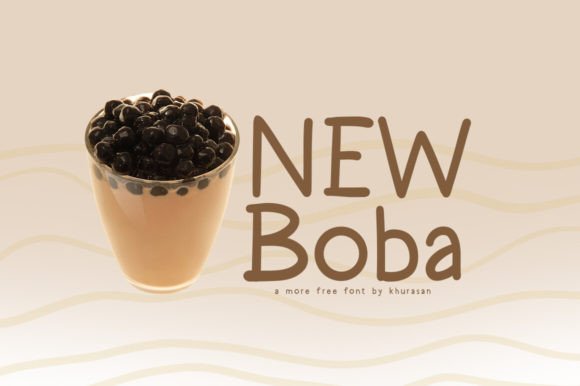 New Boba Font for Polished Branding