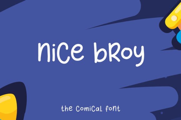Nice Broy: A Playful Sans Serif for Modern Branding