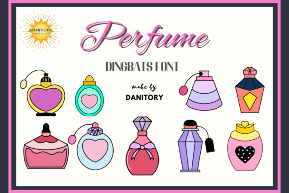 Perfumes Font for Digital Marketing and Branding