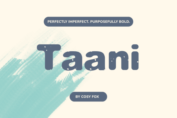 Taani: A Modern Sans Serif for Bold Branding