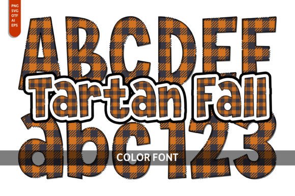 Tartan Fall: A Warm and Playful Font for Autumn Publishing