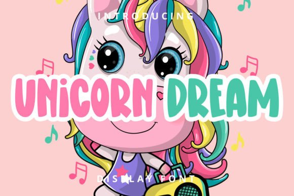 Unicorn Dream: A Playful Typeface for Modern Branding