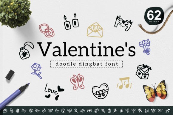 Valentine s Font for Digital Marketing and Branding