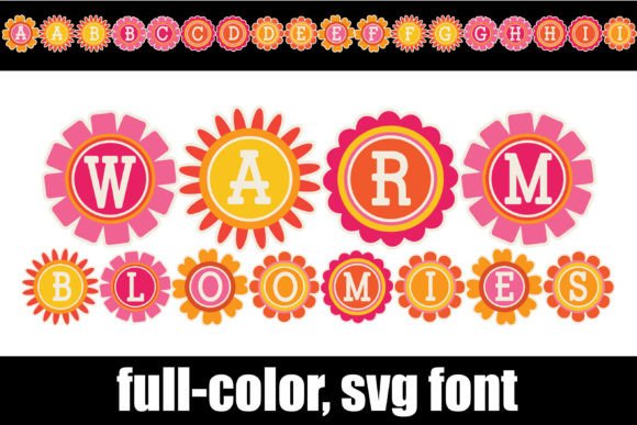 Warm Bloomies Font Review for Real Projects